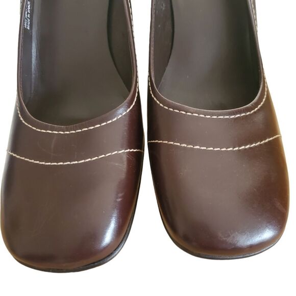 *Nine West Brown Stokeo Heels Sz.8 - Picture 2 of 9